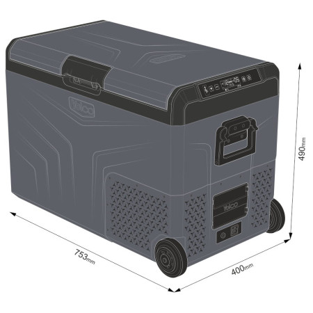 Kompresorski hladnjak Yolco TCX50