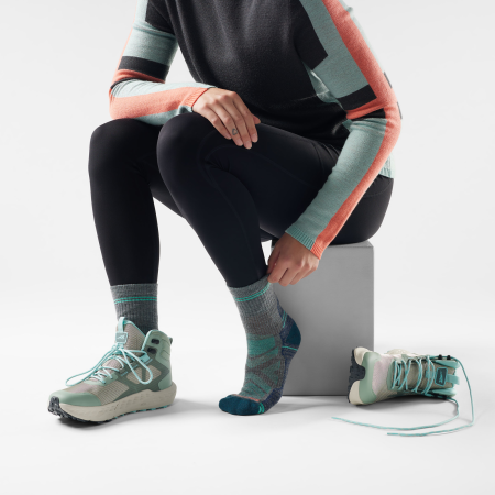 Ženske čarape Smartwool Hike Light Cushion Mid Crew Socks
