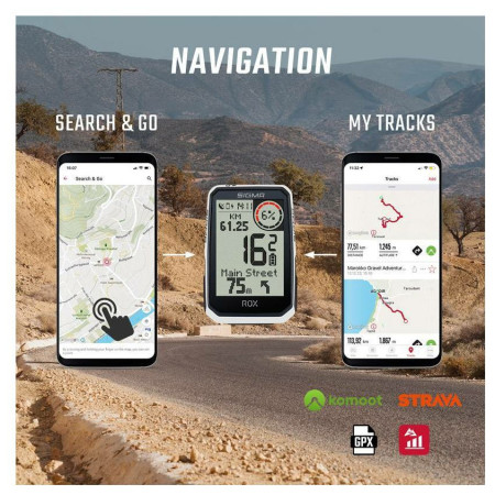 Ciklokompjuter Sigma ROX 4,0 Endurance