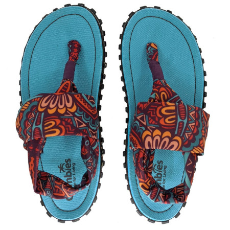 Sandale Gumbies Slingback Turquoise Vintage svijetlo plava Turquoise
