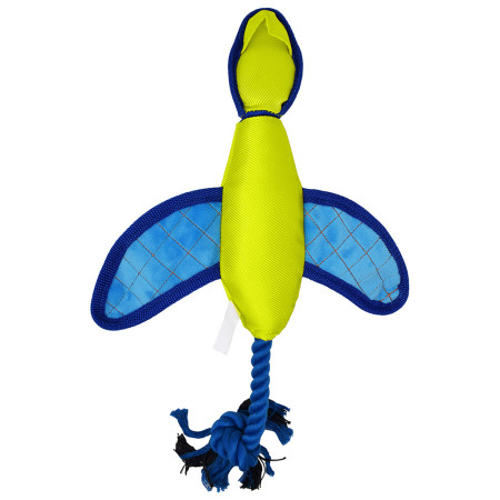Igračka za psa Nerf Dog Launching Duck 42cm plava/žuta modrá