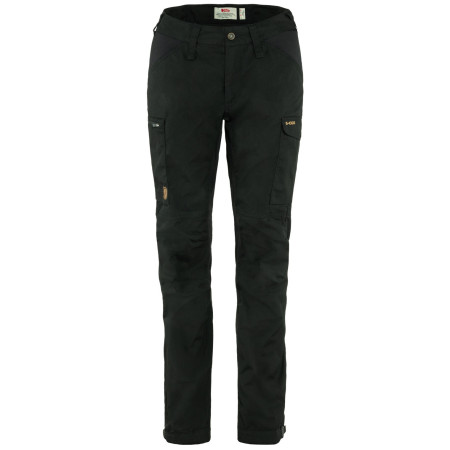 Ženske hlače Fjällräven Kaipak Trousers Curved W crna