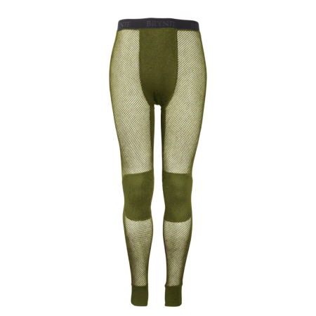 Muške podhlače Brynje of Norway Tactical Wool Thermo Longs zelena Olive Green