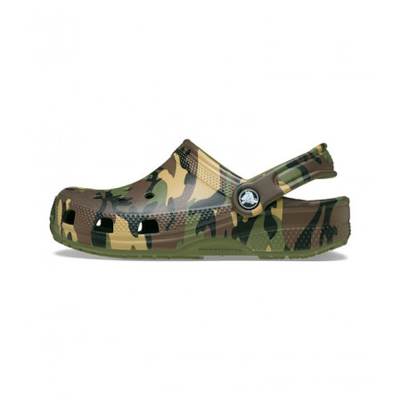 Dječje papuče Crocs Classic Camouflage Clog Army Green/Multi