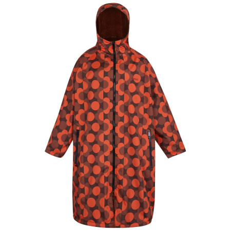 Ženski kaput Regatta Orla Changing Robe crvena Frilly Flower Red (Burnt Henna) - ZXM