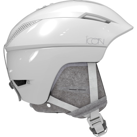 Ženska skijaška kaciga Salomon Icon² C. Air bijela WhiteGlossyPremium