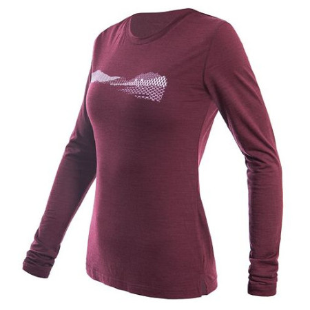 Ženska majica Sensor Merino Air Pt Hills dl.rukáv