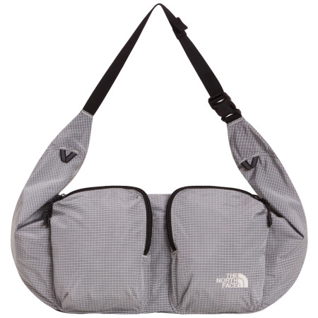 Torba preko ramena The North Face Never Stop Utility Sling siva Cumulus Cloud