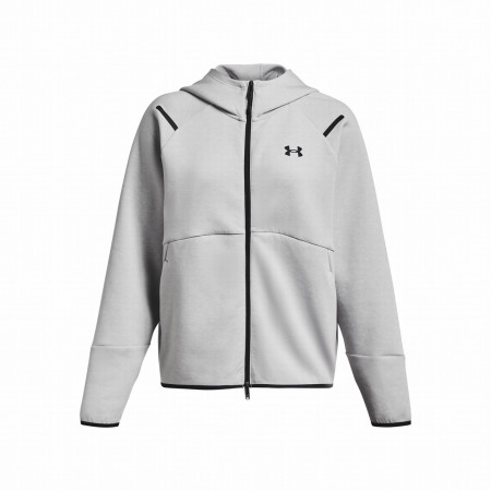 Ženska dukserica Under Armour Unstoppable Flc FZ svijetlo siva ModGray/Black