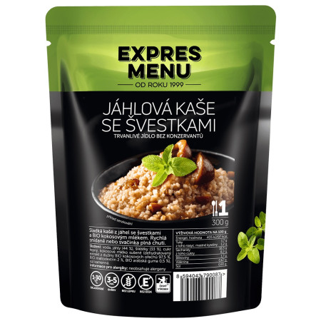 Gotova jela Expres menu Kaša od prosa i šljiva 300g