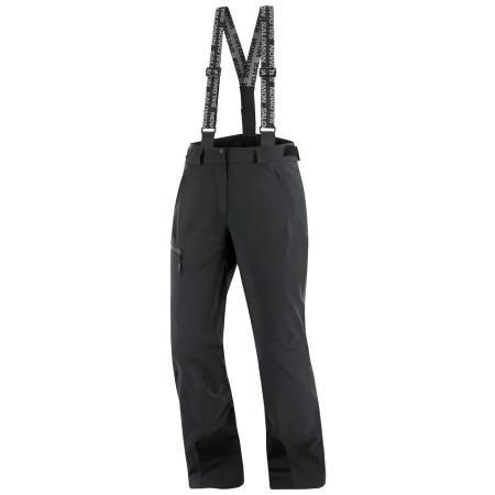 Ženske skijaške hlače Salomon Brilliant Pant W crna DEEP BLACK