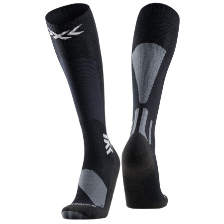 Dokoljenice X-Socks Ski Discover Merino Otc crna X BLACK/GREY