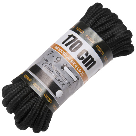 Vezice za cipele Bennon Laces Black Box 170 cm