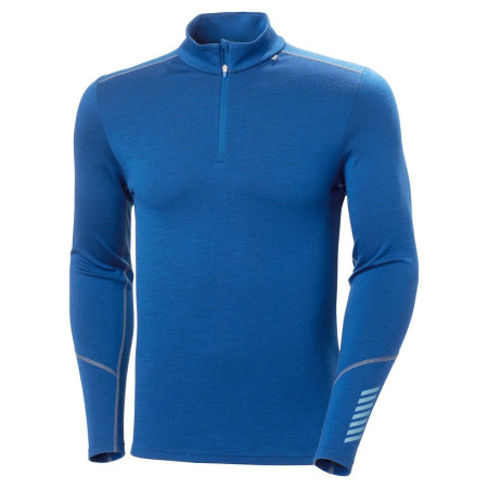 Muške funkcionalne majice Helly Hansen Lifa Merino Midweight 1/2 Zip plava
