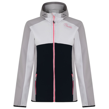 Ženska jakna Dare 2b Demure Softshell bijela/crna Slvflsh/Whte