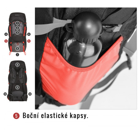 Ruksak Husky Samont 60+10 L