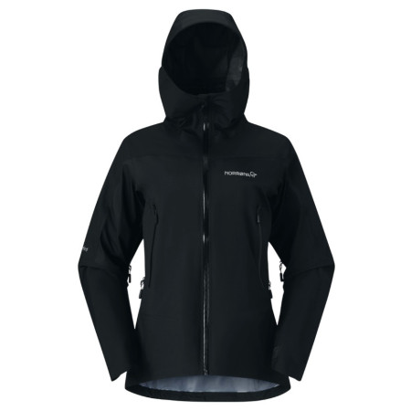 Ženska jakna Norrona falketind Gore-Tex Jacket crna Caviar Black