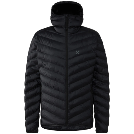 Muška jakna Haglöfs Särna Mimic II Hood crna True Black
