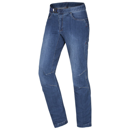 Muške hlače Ocún Hurrikan Jeans plava MiddleBlue