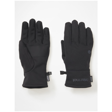 Rukavice Marmot Infinium WINDSTOPPER Softshell Glove crna