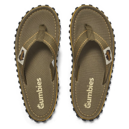 Muške japanke Gumbies Classic Khaki zelena khaki
