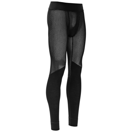 Muški funkcionalni donji veš Devold Wool Mesh Pro Longs Man crna Black