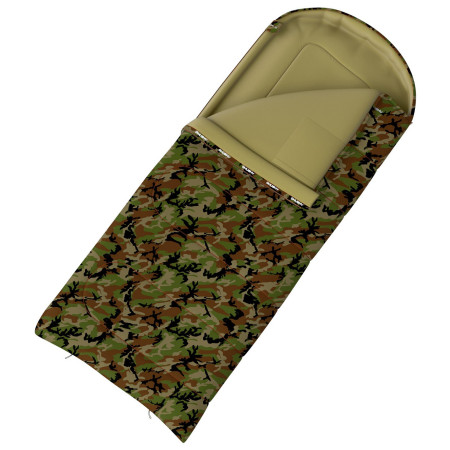 Vreća za spavanje Husky Gizmo Army zelena/smeđa green