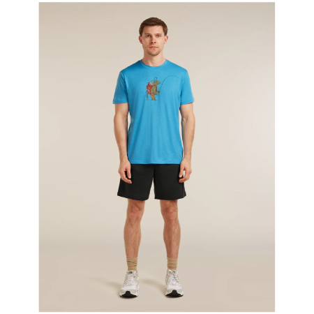 Muške funkcionalne majice Icebreaker Merino 150 Tech Lite SS Tee Bear Catch