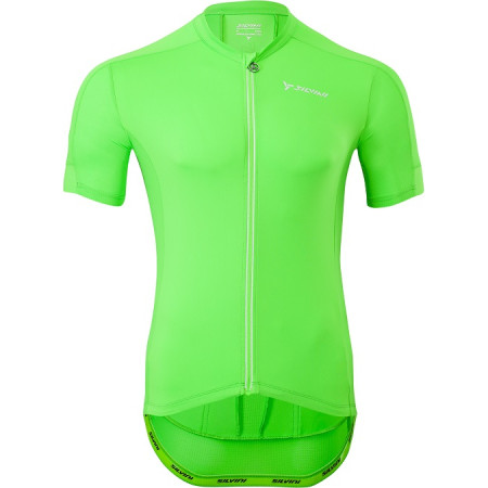 Muški biciklistički dres Silvini CENO MD1609 zelena green-cloud