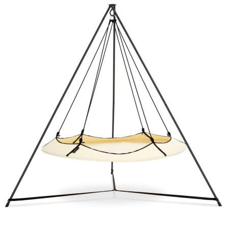 Ljuljačka Hamaka.eu Hangout Pod SET crna/bež