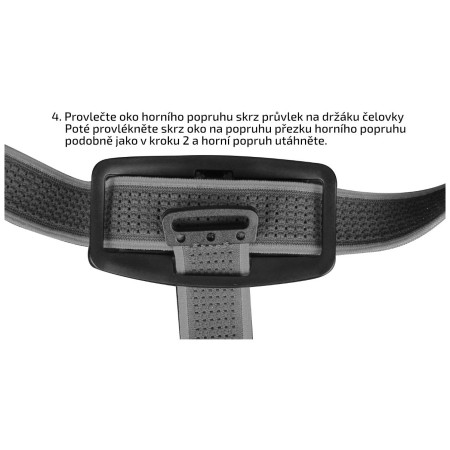 Čeona svjetiljka Fenix Set crnih traka AFH-02 za Fenix čeone svjetiljke