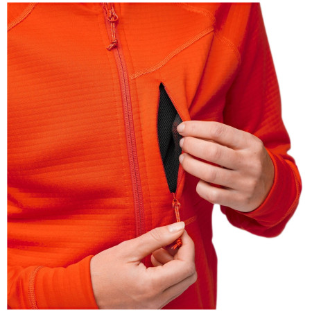 Ženska jakna Fjällräven Abisko Grid Fleece Hoodie W