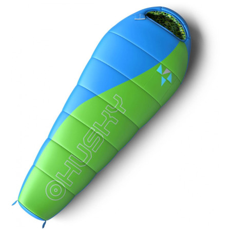 Dječja vreća za spavanje Husky Kids Merlot -10°C zelena