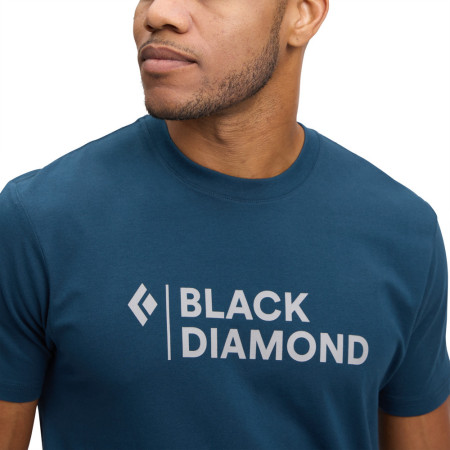 Muška majica Black Diamond M Mini Stacked Ss Tee