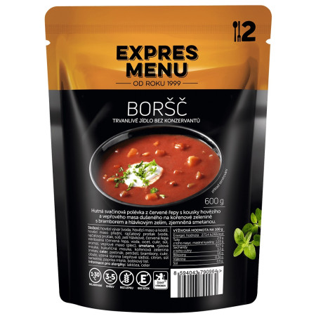 Juha Expres menu Juha Boršč 600 g