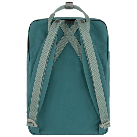 Ruksak Fjällräven Kånken Koncept Laptop 15" zelena Teal-Frost Green