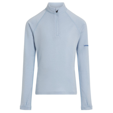 Dječja funkcionalna majica Icebreaker K 260 Tech LS Half Zip svijetlo plava Zinc Blue