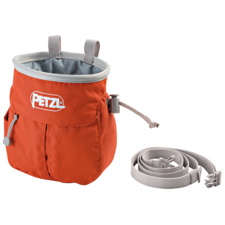 Vrećica za magnezij Petzl Sakapoche crvena Red