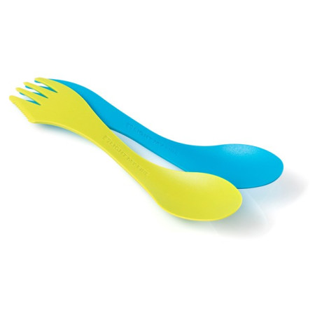 Žlica Light My Fire Spork Lefty 2pack žuta/plava