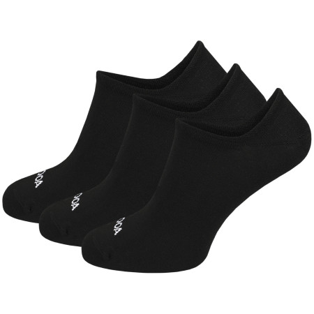 Čarape MOOA Essential Invisible 3-pack crna black