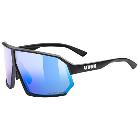 Sunčane naočale Uvex Sportstyle 237 Cv crna/plava Black Matt/Mir.Blue