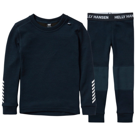 Dječji funkcionalni set Helly Hansen K Lifa Merino Set Navy tamno plava 596 Navy