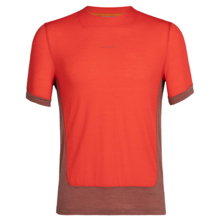 Muška majica Icebreaker Men ZoneKnit™ SS Tee crvena