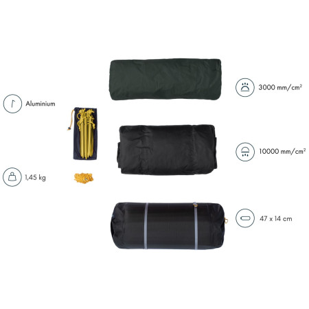 Izuzetno lagani šator Warg Lightrek 2