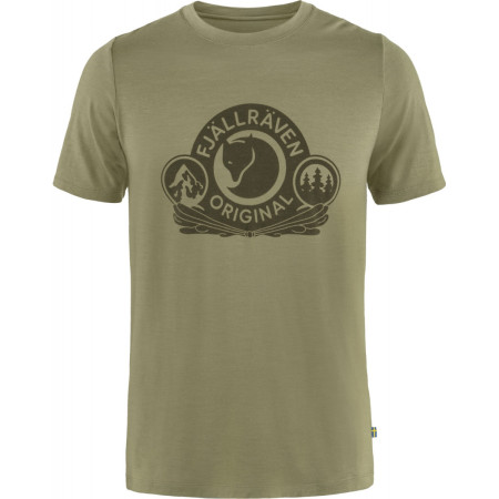 Muška funkcionalna majica Fjällräven Abisko Wool Classic SS M zelena