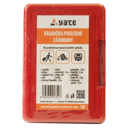 SOS kutija za spašavanje Yate Prva pomoć