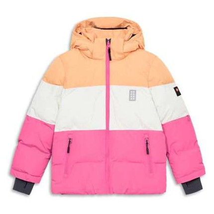 Dječja zimska jakna Lego Wear Lwjaz 805 Pink ružičasta Pink