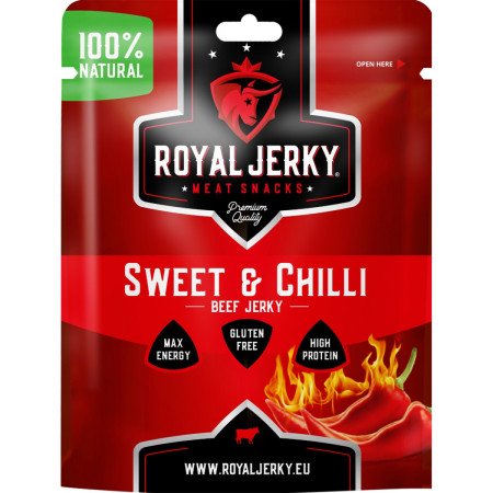 Suho meso Royal Jerky Beef Sweet&Chilli 40g