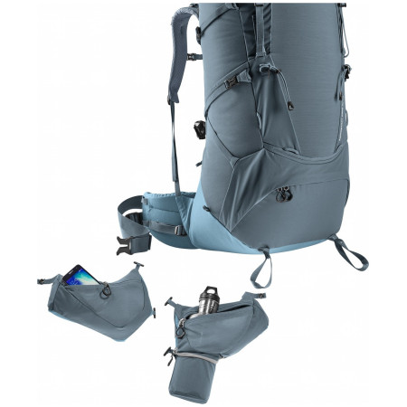 Turistički ruksak Deuter Aircontact Core 60+10