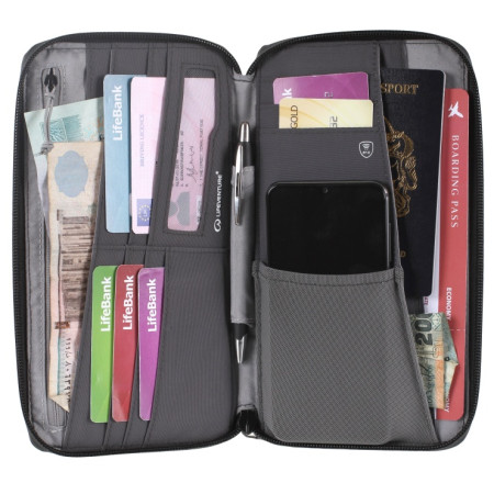 Futrola za dokumenta LifeVenture Rfiid Travel Wallet